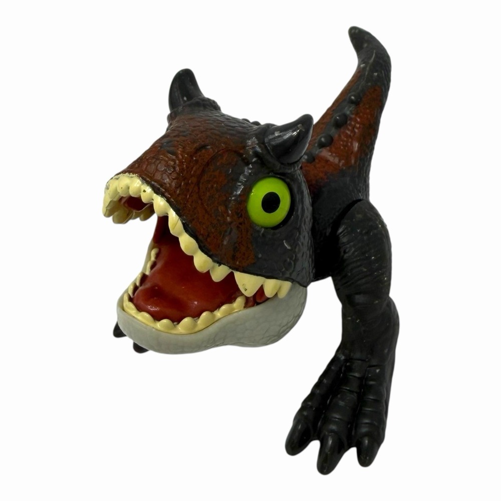 Jurassic World Dominion Uncaged Mini Dinosaur Pop‎ Ups Carnotaurus Mattel